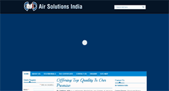 Desktop Screenshot of airsolutionsindia.net
